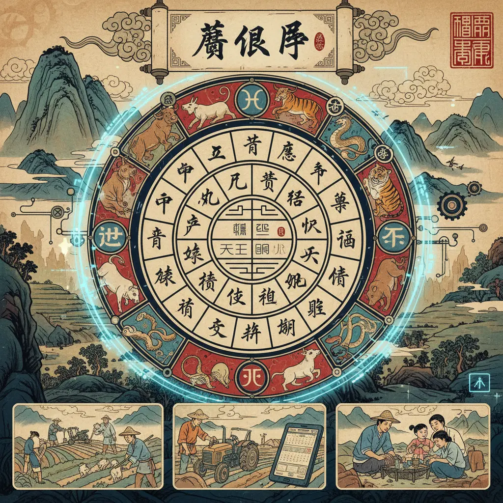 農民曆 - 天干地支