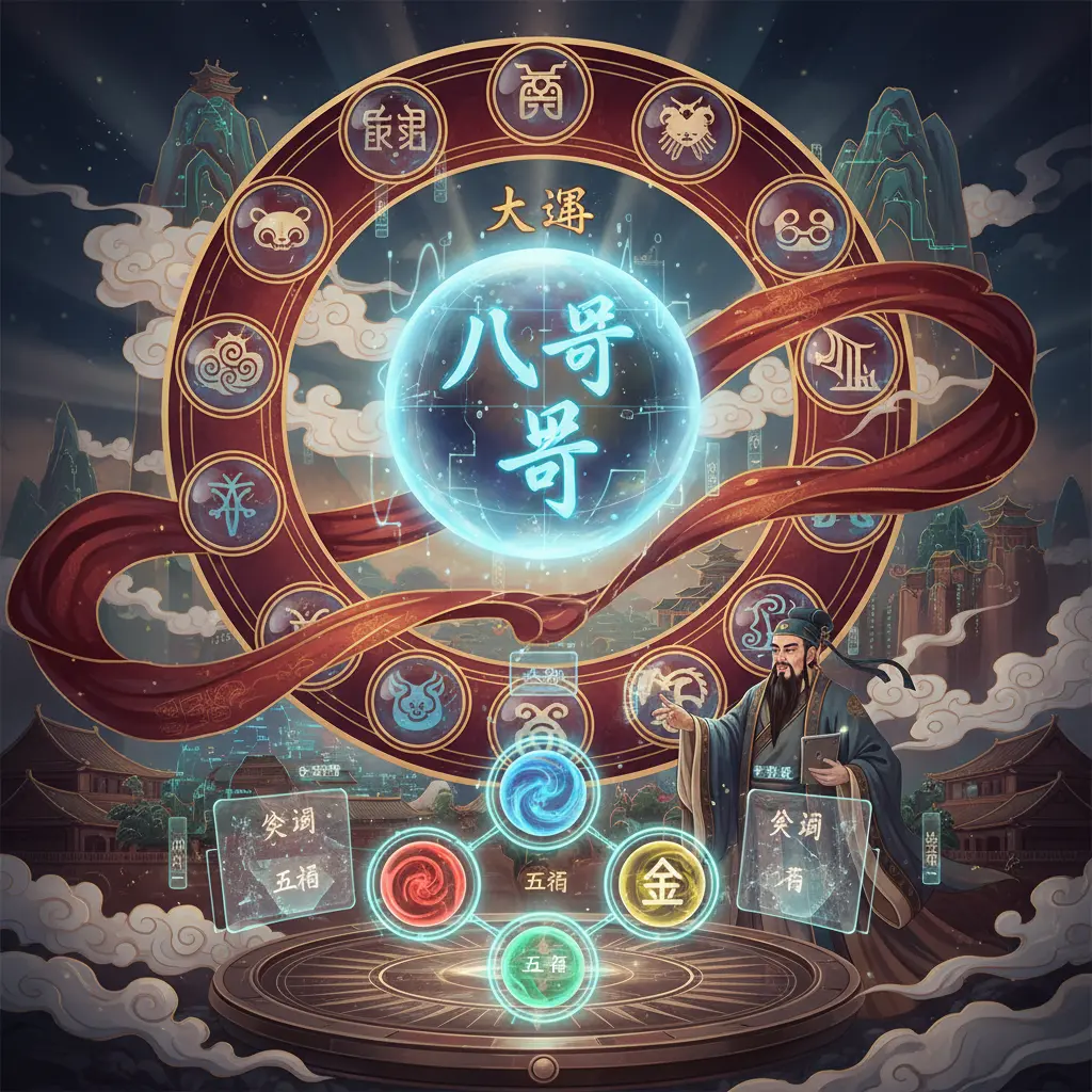 五行查詢 - 八字大運