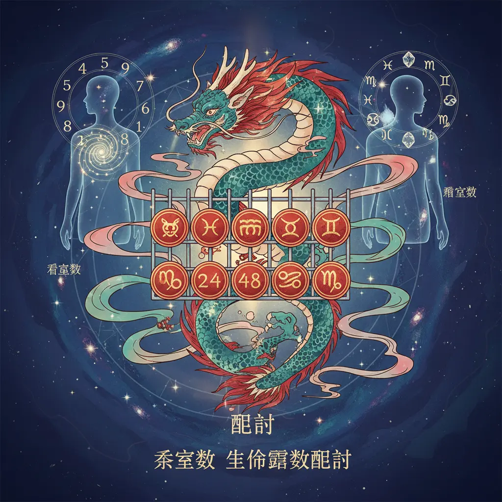 生命靈數配對 - 星座數