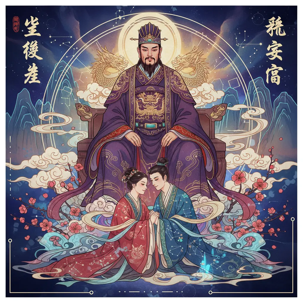 夫妻宮 - 紫微星