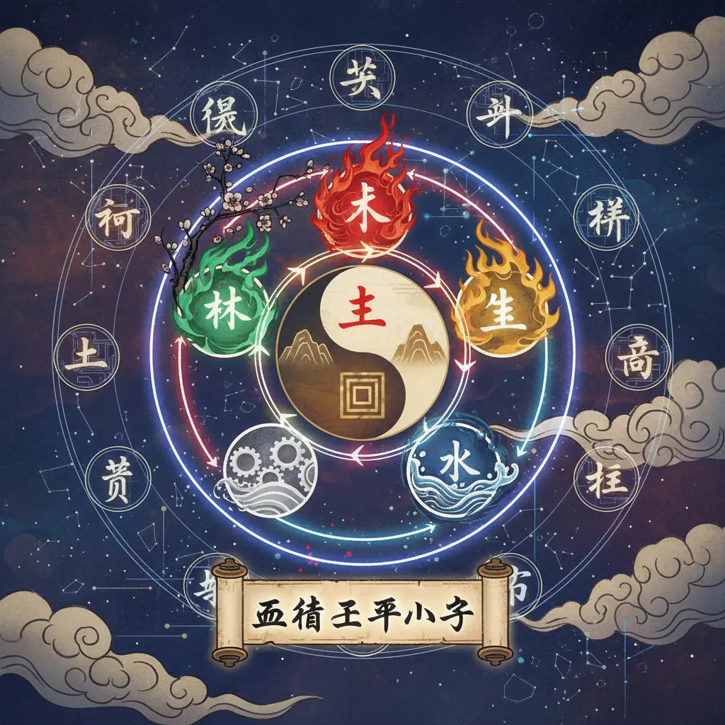 子平八字 - 五行