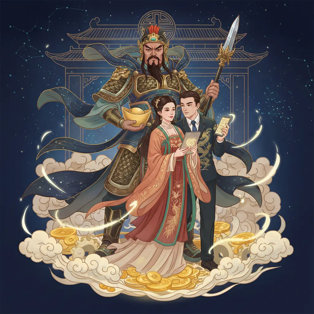 夫妻宮 - 武曲星