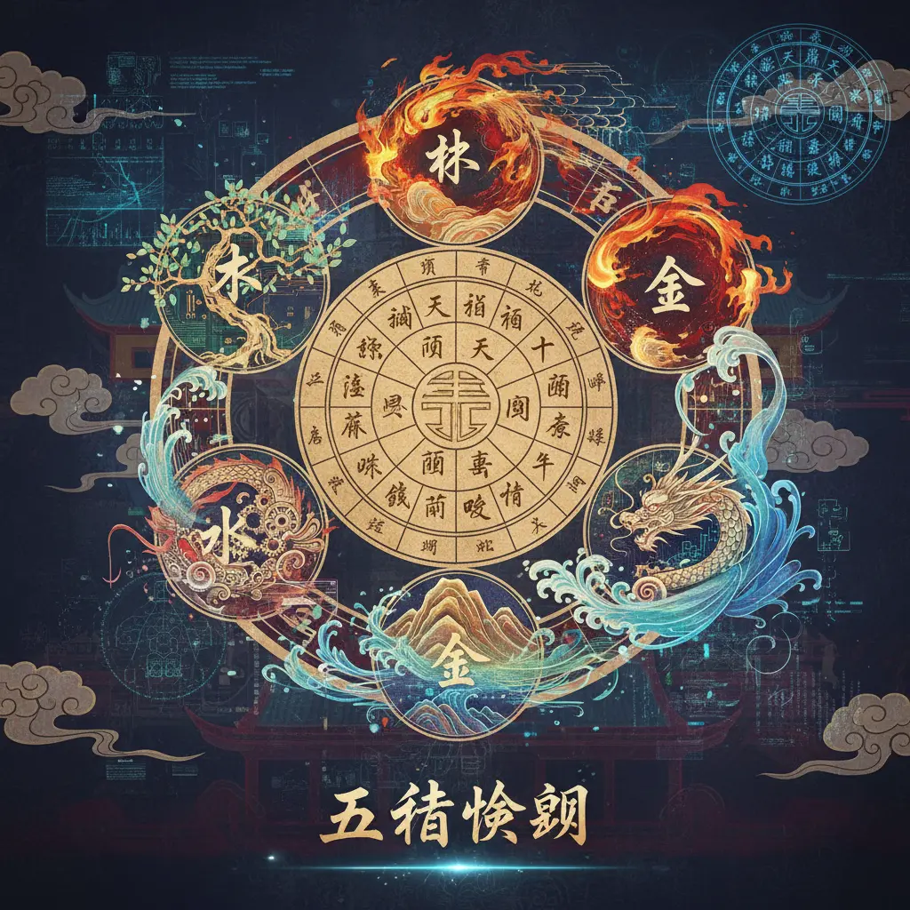 五行查詢 - 天干地支