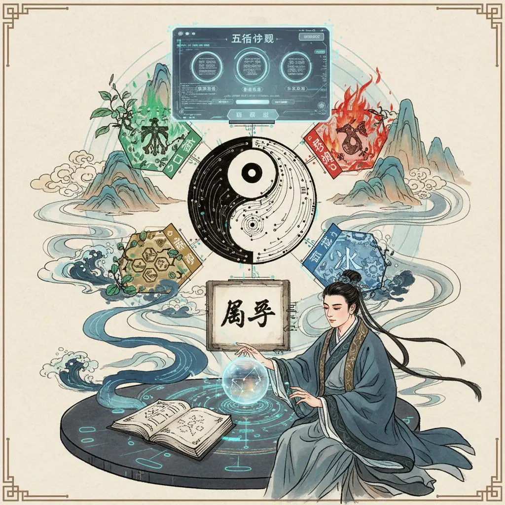 五行查詢 - 周易